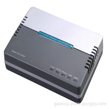 Supports PSTN telephone, IVAN/the IAN interface VoIP gateway